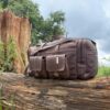 Leer reissakke/ leather duffel bags