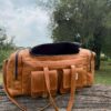 Leer reissakke/ leather duffel bags