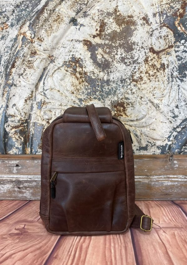 Bruin 1 Cross Body Utility Sakkie/ Concealed carry bag vir 'n handwapen