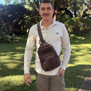 Cross Body Utility Sakkie/ Concealed carry bag vir 'n handwapen